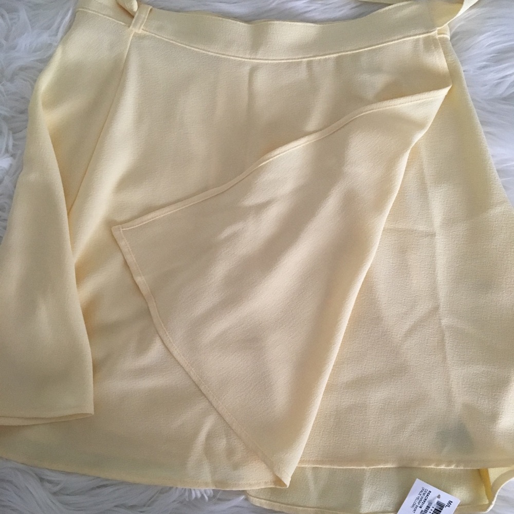 Overlap Skirt - American Apparel